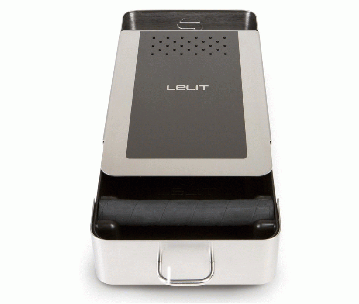Lelit VIP Sudschublade mit Pinsel und Tuch 2