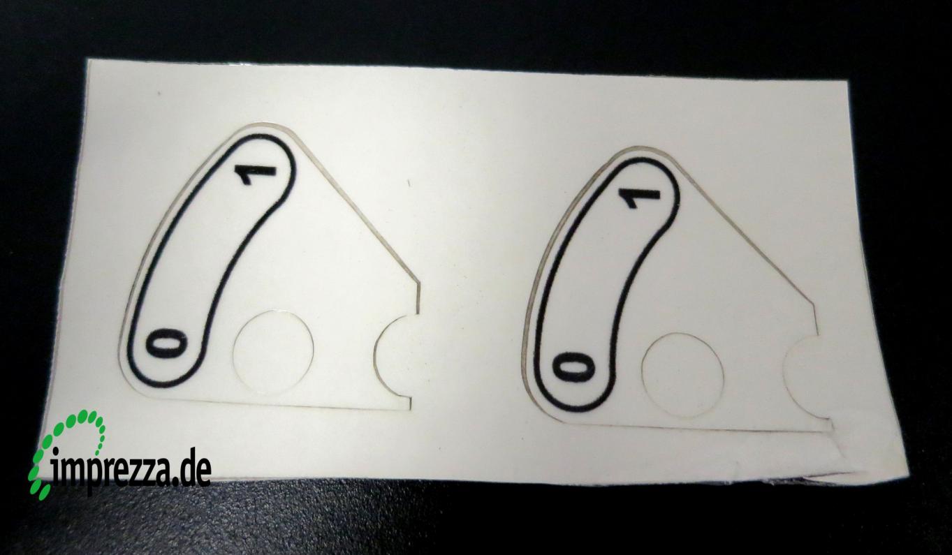 Bezzera Etichetta Adesiva Interrutt 0-1 1