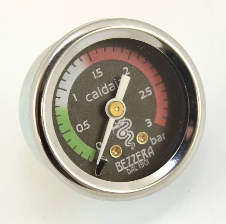 Bezzera Pressure Gauge D40 3Bar Tricolour w/edge BZ7432522-02_0001