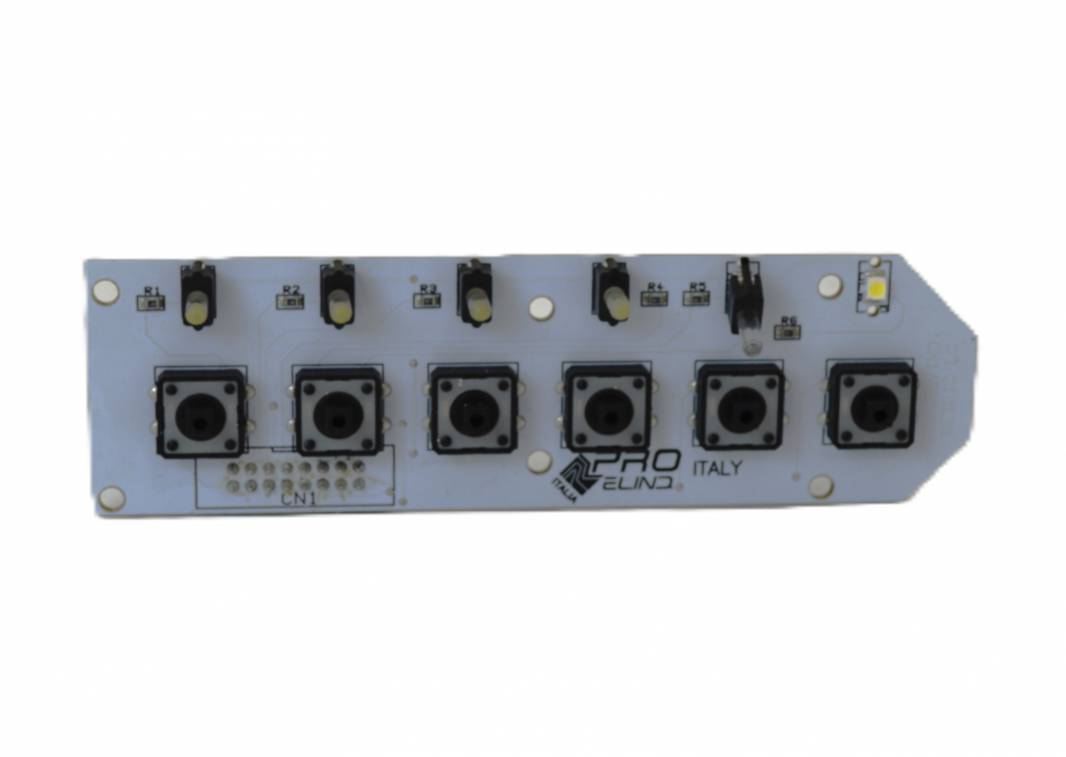 Bezzera Scheda Pulsan. 6TAS 6LED BIAN.A PRES 1