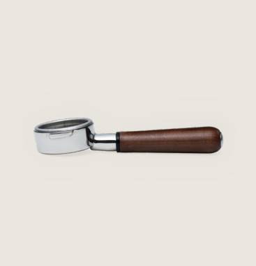 Quick Mill Stainless steel bottomless Wooden portafilter